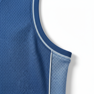 Maillot de basket-ball à séchage rapide, design unique, respirant, imprimé, pour adultes, grande taille, nouveau modèle, sans manches, 100% polyester - Product Image 3