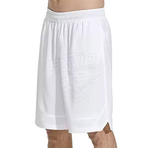 Shorts de basketball décontractés à séchage rapide, respirants, unis, taille mi-haute, de haute qualité et confortables pour la vente en ligne - Product Image 5