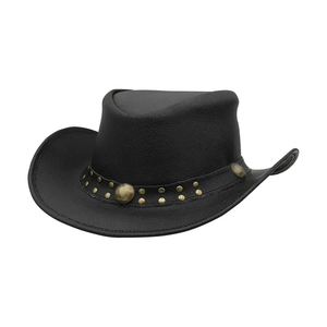 Western Style Leather Cowboy <b>Hat</b> Winter Multi-Color Options Wide Brim Fedora with Decorative <b>Band</b> Classic Western Wear for Women - Product Image 3