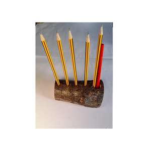 Porte-stylos/support en bois antique pour votre table de maison, organisateur de bureau, organisateur de bureau pour livres et fournitures scolaires, porte-stylos - Product Image 1