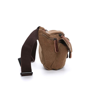 Sac de ceinture pour sports de plein air, sac de ceinture durable avec plusieurs poches zippées, sangle réglable pour la course à pied, la randonnée et les voyages - Product Image 2