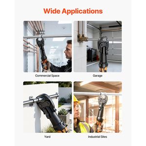 Mordente MegaPress da 1/2 pollice per Utensili Idraulici Serie Compact, in Acciaio Temprato 52 HRC - Compatibile con Presse da 24KN - Product Image 6