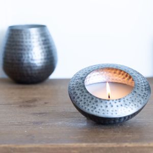 Vases à bougies en métal, élégants supports de bougies pour la décoration intérieure moderne, pièce d'appoint - Product Image 6