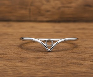 Base de bague minimaliste en argent sterling 925 massif de 3 mm avec sertissage rond pour la création de bijoux fins DIY - Product Image 4