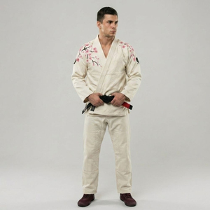 Professional Custom Design Pearl Weave Modal Cotton Judo Cut BJJ Gi Kimono High Quality Durable Breathable Unisex Adult - Product Image 1