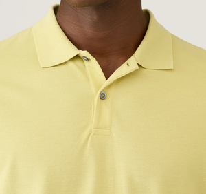 Sweat Absorbent <b>Men</b> Polo Shirt Natural Cotton Blend Soft Breathable Polo Middle East Market Desert Climate <b>Work</b> Polo Bulk - Product Image 5