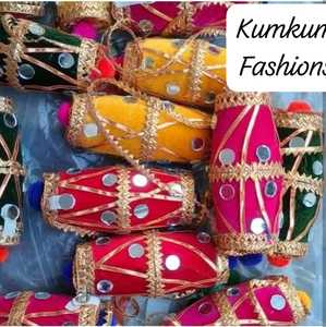 กล่อง Gota dholki ขนาดเล็กทำด้วยมือของขวัญแต่งงานอินเดียขนมลูกอมช็อคโกแลตภาชนะบรรจุ handi ของขวัญคืนของเพื่อนเจ้าสาว - Product Image 2