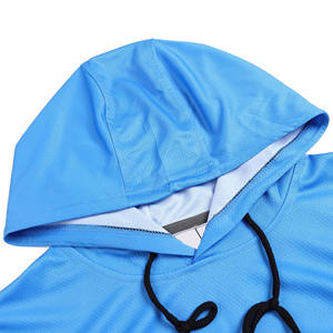 Camisetas con Capucha Sublimadas de Verano, Etiqueta Privada, Envío Rápido, Unisex, 100% Poliéster, Transpirables, de Secado Rápido, Ecológicas y Forradas - Product Image 3