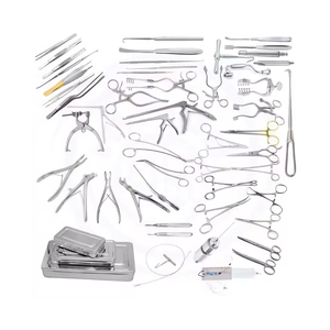 Altomme <b>Instruments</b> 151-Piece Manual <b>Neurosurgery</b> <b>Instrument</b> Set Stainless Steel Craniotomy Skull Base Reusable Autoclavable - Product Image 1