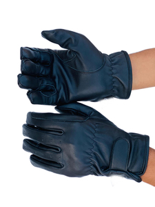 Durable Summer Leather <b>Motorcycle</b> Riding Gloves High <b>Grip</b> Full Finger Windproof for Motorbike Racing and Road Riding - Product Image 5