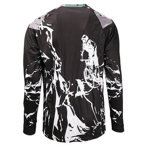 Camiseta de Motociclismo con Logotipo Personalizado, Material Duradero, de Secado Rápido y Flexible para Equipos de Carreras, Camisetas para Hombre - Product Image 2