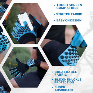 Gants de moto respirants haute performance pour la course à moto, le cyclisme, compatibles avec les écrans tactiles, pour hommes et femmes - Product Image 4