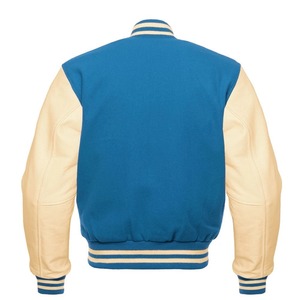 Top Custom Clothing Manufacturer Custom Made Design Wool Varsity <b>Jackets</b> Leather Sleeve Blank Men Varsity <b>Letterman</b> <b>Jackets</b> - Product Image 4