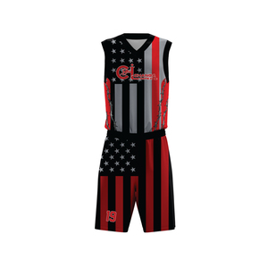 Tenue de sport de basketball personnalisée avec un tissu doux et confortable et un design professionnel élégant - Product Image 1