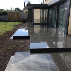 Losas de Granito Negro Ceniza Premium para Escaleras, Interiores Comerciales y Proyectos de Revestimiento Exterior - Product Image 3