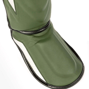Gants de boxe en PU avec logo personnalisé OEM, protège-tibias élastiques pour enfants et adultes, pour usage sportif - Product Image 4