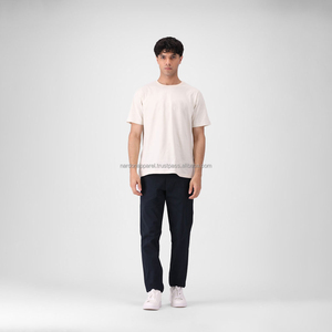 Nardon Apparel Polyester Coton Plain Oversized Heavyweight Graphic Luxury 3d Embossed Printing t-shirt pour hommes - Product Image 3