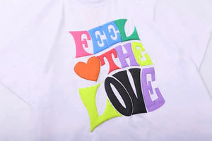 เสื้อยืดฟลีซทรงบ็อกซี่แบบสปอร์ต ผลิตตามสั่ง เป็นมิตรกับสิ่งแวดล้อม ผลิตจากโพลีเอสเตอร์/คอตตอน เนื้อหนา ไซส์พลัส แขนสั้น ใส่ได้ทั้งชายและหญิง - Product Image 6