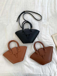 Bolso de Mano de Cuero de Nueva Tendencia, Bolso Tote de Gran Capacidad, Estilo Retro, Bolso Tipo Cubo, Bolso de Hombro de Moda para Mujer - Product Image 4