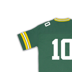 Custom Manufacturer American Vintage Soccer Jerseys Oversized Knitted Mesh V-Neck Crop Boxy Mesh Football Jersey Men's - Product Image 3