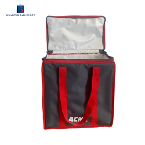 Reusable Polyester Insulated Lunch Bag Thermal Food Cooler Bag for Work School Picnic Storage - Product Image 1