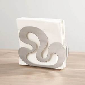 White Snowflake Tissue Box <b>Cover</b> Nordic Design <b>Plastic</b> Decorative Stand for <b>Table</b> - Product Image 2