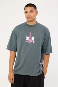 Hot Sale Men Drop Shoulder Boxy Graphic Tee Oversized Short Sleeve Breathable Cotton Casual Daily Wear Loose Top top mens - Product Image 2