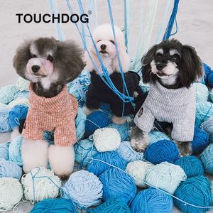 Completo Outfit Maglione Avvolgente e Pantaloni in Denim per Animali Domestici: Abbigliamento Perfetto per il Tuo Amico Peloso - Product Image 4