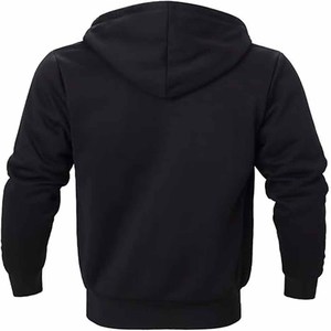 Sweat-shirts à capuche pour hommes, prix de gros abordable, logo personnalisé, en polaire, style streetwear décontracté uni, style premium - Product Image 2