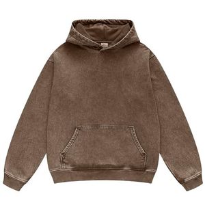 Sweat à capuche décontracté personnalisé pour homme, hiver, impression frontale, tissu tricoté polyester/coton, écologique, séchage rapide - Product Image 2