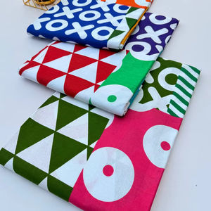 Impresión de cera Africana personalizada de alta calidad de Camerún y tela de algodón Ankara para vestidos atrevidos ropa elegante y moda hecha a mano - Product Image 1