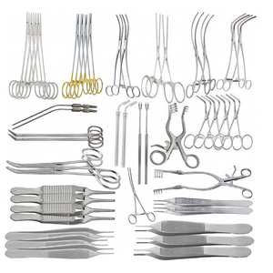 Ensemble complet de 52 instruments de chirurgie vasculaire certifiés CE, kit d'instruments chirurgicaux professionnels, kit d'opération médicale professionnel - Product Image 3