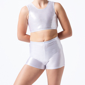 Custom Made Women’s Gym Yoga Set Sports <b>Bra</b> & Shorts Four Way Stretch Activewear Fitness Gymnastics Training Outfit for Ladies - Product Image 4