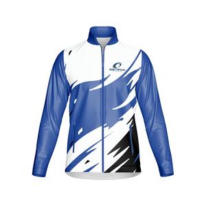 เสื้อแจ็คเก็ตผู้ชายผ้าโพลีเอสเตอร์พิมพ์ลาย ความหนาปกติ แจ็คเก็ตซิปผู้ชาย ระบายอากาศได้ดี ชุดกีฬา แฟชั่นล่าสุด เสื้อแจ็คเก็ตผู้ชาย - Product Image 1