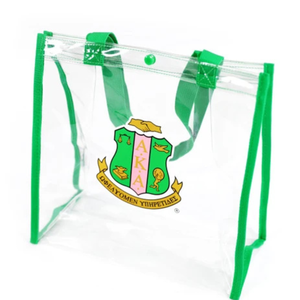 Green Clear Stadium Crossbody Bag Transparent <b>PVC</b> Shoulder Purse with Zipper Closure Adjustable Strap Sports Concert Event - Product Image 1