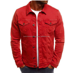 Vente en gros 2026 Nouvelle mode Veste en jean décontractée en coton uni noir pour hommes Vestes en jean personnalisées pour hommes et femmes - Product Image 5