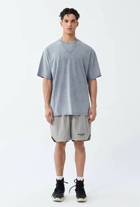 Camiseta Oversize de Algodón con Hombros Caídos para Hombre y Mujer, Tallas Grandes y Holgadas - Product Image 2