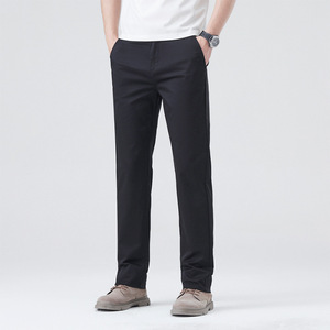 Pantalones Chinos de Verano Loshaypappay en Oferta, Pantalones Casuales de Algodón Elástico para Hombre, Talla Grande, Anti-Pilling, Ligeros, con Cierre de Cremallera - Product Image 3