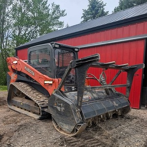 Direct Supplier New Kubota skid steer with forestry <b>mulcher</b> Bucket In Stock Hot Selling Skid Steer Loader with Kubota Engine - Product Image 6