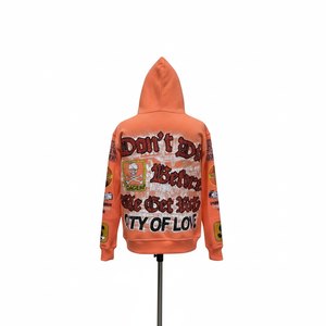 Fabricant en gros de sweats à capuche 100% coton de haute qualité et à faible MOQ pour hommes, avec logo personnalisé imprimé - Product Image 2