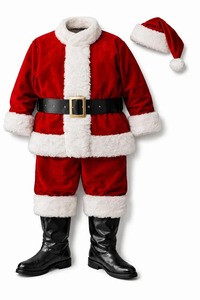 Adult <b>Santa</b> Claus Costume, Classic <b>Santa</b> <b>Suit</b>, Christmas Costume for Men, Holiday Party Outfit - Product Image 4