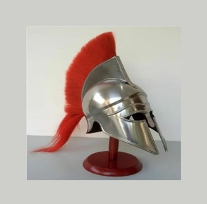 Casque d'armure en métal traditionnel de grande qualité à prix raisonnable avec un design de chevalier classique pour les costumes et les expositions - Product Image 1