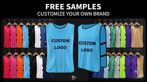 Custom Lightweight <b>Soccer</b> Training Bib Vest with Printed Design Short Sleeves Multi-Color Options for Team Scrimmage - Product Image 5