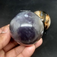 Sphères de pierres précieuses en calcédoine violette de qualité supérieure, cristaux naturels, énergie accrue - Collection de pierres de qualité supérieure de Jilaniagate