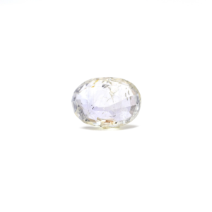 4.43 Carat Oval Cut Paraiba Yellow Sapphire Loose Gemstone for Fine Jewelry - Product Image 2