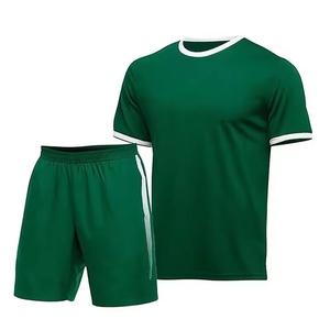 Ensemble uniforme de tennis, badminton et tennis de table unisexe respirant anti-UV à manches courtes imprimé pour adultes fabriqué au Pakistan - Product Image 3