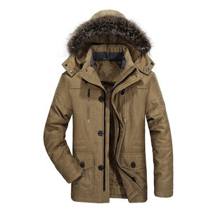 High Quality Parka Jacket Men's Hooded Warm <b>Coat</b> Casual Wholesale New Sports Winter Jacket <b>Waterproof</b> <b>Plus</b> <b>Size</b> Men's Jacket - Product Image 4