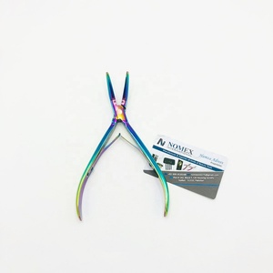 Multi Color Stainless Steel <b>Beads</b> Opener Plier For Human Hair <b>Extension</b> Private Logo Hair <b>Extension</b> Pliers Custom Color - Product Image 3