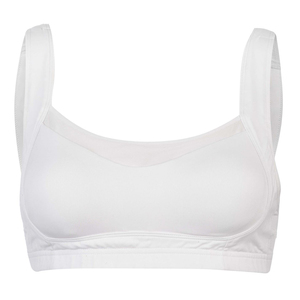 Soutien-gorge de sport sans armatures pour femme, sans coutures, à couvrance complète, tricoté, couleur unie, dos nageur, toutes saisons, lavable en machine - Product Image 1