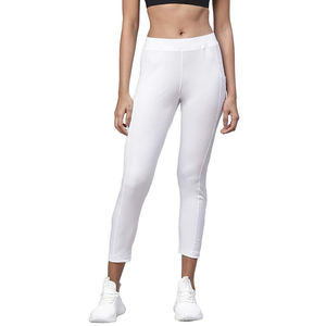 Leggings Cortos de Cintura Alta, Control de Abdomen, Tela Suave y Elástica sin Costuras, para Entrenamiento, Yoga, Verano - Product Image 1